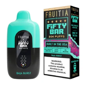Fifty Bar FRUITIA - Baja Burst Disposable Vape (20K Puffs)