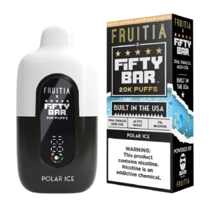 Fifty Bar FRUITIA - Polar Ice Disposable Vape (20K Puffs)