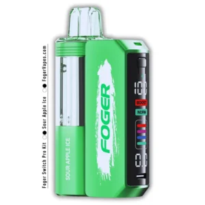 Foger - Sour Apple Ice Foger Switch Pro Kit 30K Puffs